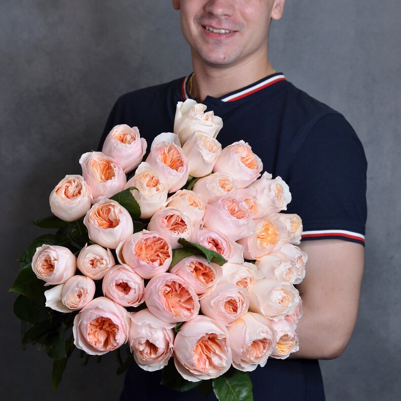 Пионовидные розы Джульетта Поштучно